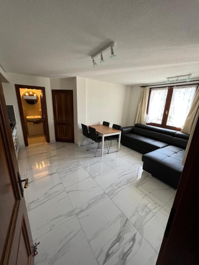 Tiny Apartment With Amazing View, Garden & Terras Schattdorf Zewnętrze zdjęcie